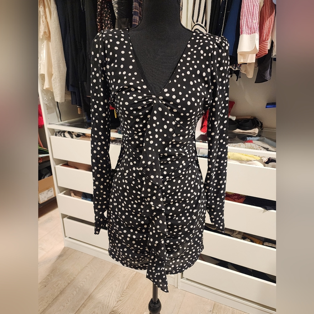 Likely Polkadot Mini Dress